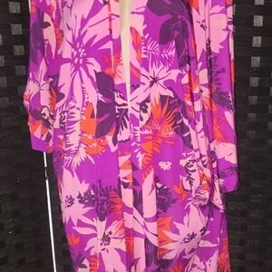 Colorful Floral Kimono